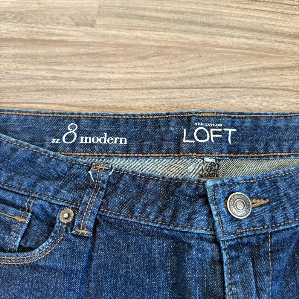 Ann Taylor Jean Shorts - Picture 5 of 7